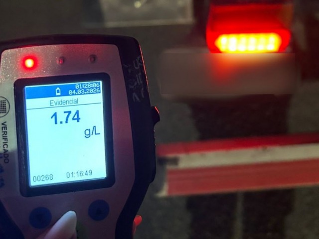 Un operativo permiti� interceptar un transportista alcoholizado